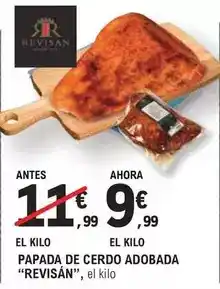 E.Leclerc Revisan - papada de cerdo adobada oferta