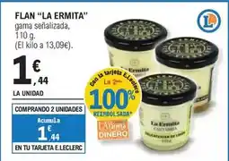 E.Leclerc La ermita - flan oferta
