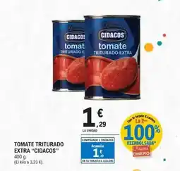 E.Leclerc Cidacos - tomate triturado extra oferta