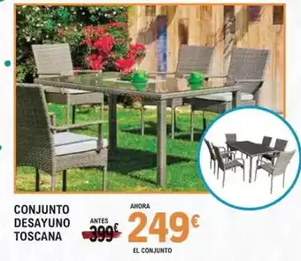 E.Leclerc Toscana - conjunto desayuno oferta