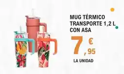 E.Leclerc Mug termico transporte oferta