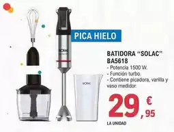 E.Leclerc Solac - batidora ba5618 oferta
