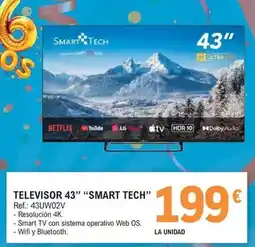 E.Leclerc Tech - televisor 43 smart oferta