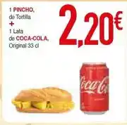 Masymas Coca-cola - tortilla oferta