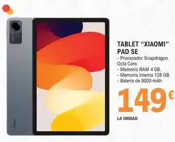 E.Leclerc Xiaomi - tablet pad se oferta