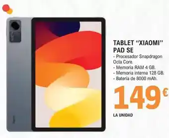 E.Leclerc Xiaomi - tablet pad se oferta