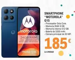 E.Leclerc Motorola - smartphone g15 oferta