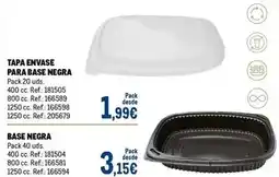Makro Base negra oferta