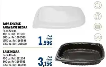 Makro Base negra oferta