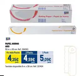 Makro Aro - papel horno oferta