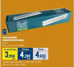 Makro Makro - film alumino oferta