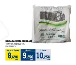 Makro Alhambra - bolsa camiseta reciclado oferta