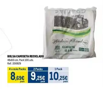 Makro Alhambra - bolsa camiseta reciclado oferta