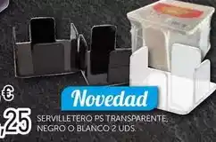 Comerco Cash & Carry Servilletero ps transparente oferta
