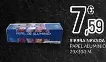 Comerco Cash & Carry Sierra nevada - papel aluminio oferta
