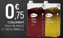 Comerco Cash & Carry Coaliment - vino blanco tinto oferta