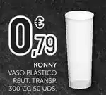 Comerco Cash & Carry Konny - vaso plastico reut. transp oferta