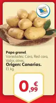 Alcampo Papa granel oferta