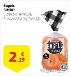 Alcampo Bimbo - bagels oferta
