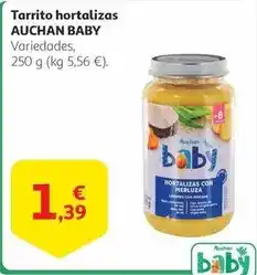 Alcampo Auchan - baby tarritos hortalizas oferta