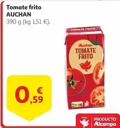 Alcampo Auchan - tomate frito oferta