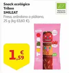 Alcampo Smileat - snack ecológico triboo oferta
