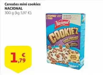Alcampo Nacional - cereales mini cookies oferta