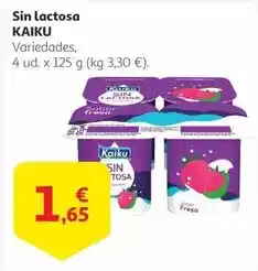 Alcampo Kaiku - sin lactosa oferta