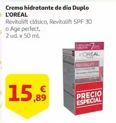 Alcampo Revitalift - crema hidratante de dia duplo oferta