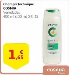 Alcampo Cosmia - champú technique oferta