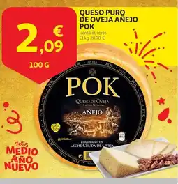 Alcampo Pok - queso puro de oveja anejo oferta