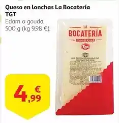Alcampo Tgt - queso en lonchas la bocateria oferta