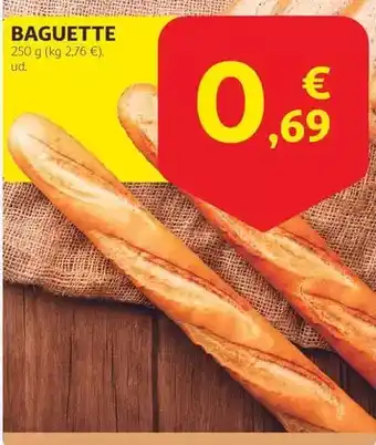 Alcampo Baguette oferta