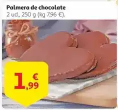 Alcampo Palmera de chocolate oferta