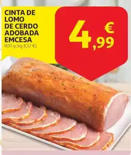 Alcampo Emcesa - cinta de lomo de cerdo adobada oferta