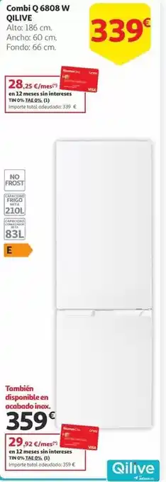 Alcampo Qilive - combi 86030 w oferta