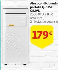 Alcampo Aire - acondicionado portátil q-6151 oferta