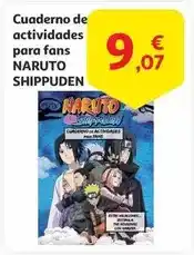 Alcampo Cuaderno de actividades para fans naruto oferta