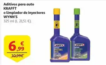 Alcampo Wynn´s - aditivos para auto krafft o limpiador de inyectores oferta