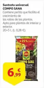 Alcampo Compo sana - sustrato universal oferta