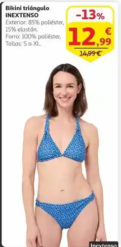 Alcampo Inextenso - bikini triangulo oferta