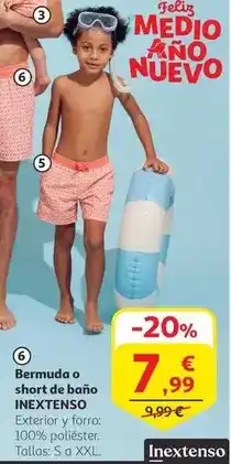 Alcampo Inextenso - bermuda o short de bano oferta