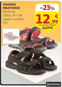 Alcampo Inextenso - sandalia oferta