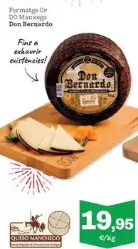Sorli Don bernardo - formatge or do manxego oferta