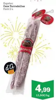 Sorli Casa tarradellas - espetec oferta