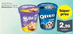 Sorli Milka/oreo - gelat butter cookie o ice cream oferta