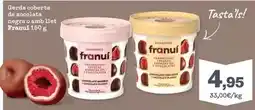 Sorli Franui - gerdà coberts de xocolata negro o amb llet oferta