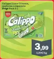 Sorli Frigo - calippo llima-llimona, maduixa o supermix oferta