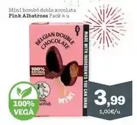 Sorli Pink albatross - mini bombo doble xocolata oferta