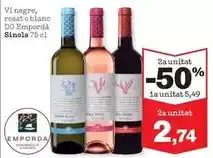 Sorli Vi negre/ rosat o blanc do empordà sinols oferta